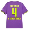Maillot de Foot Borussia Dortmund N. Schlotterbeck 4 Third 2026-27 Maillot de Foot Borussia Dortmund N. Schlotterbeck 4 Third 2026-27